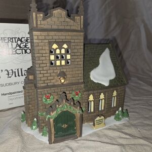 Heritage Village Collection Moody Church Figurine